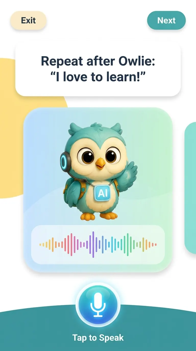 Speaking Practice app preview